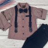4 részes inges kisfiú elegáns együttes