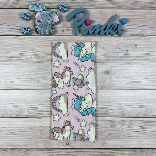 Unicornisos flanel pelenka