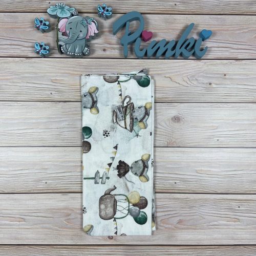 Egérkés flanel pelenka