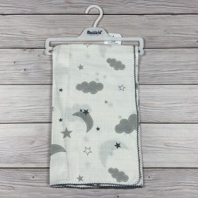 Textil kifogó- szürke felhős