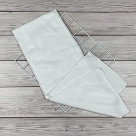 Fehér színű polár sál