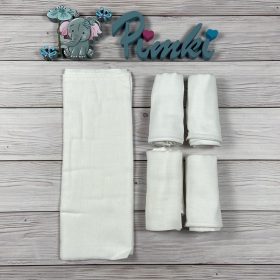 Fehér textil pelenka csomag